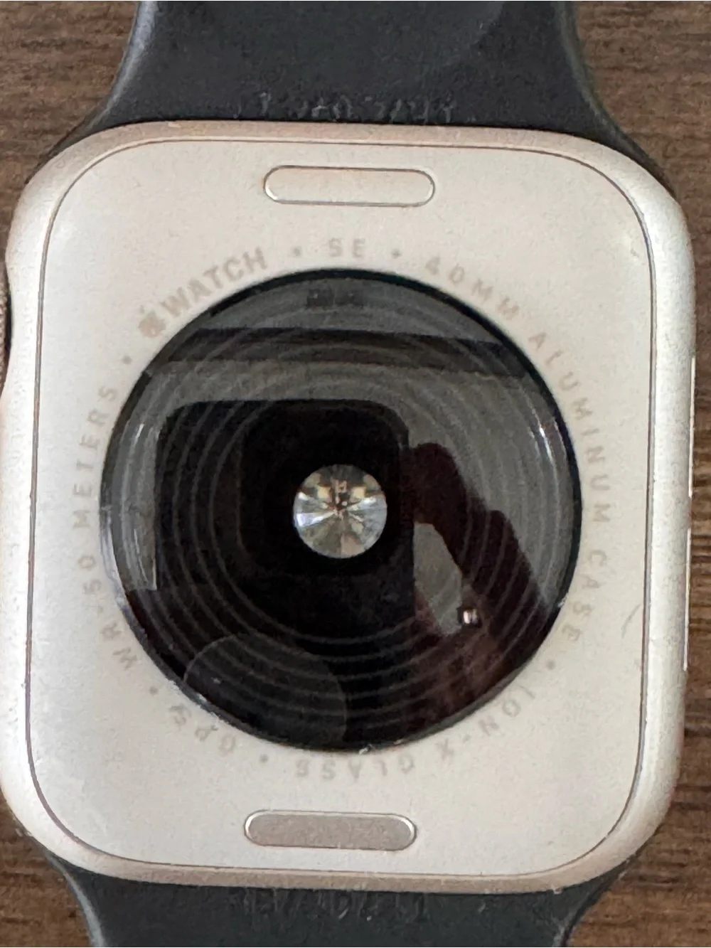 Apple smartwatch featuring